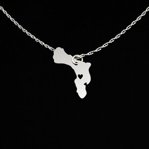 Bonaire Necklace - Bonaire Jewelry - Bonaire Gift - Sterling Silver