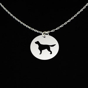 Gordon Setter Necklace, Gordon Setter Jewelry, Gordon Setter Gift, Sterling Silver, Dog Memorial Gift, Dog Loss Charm, Dog Sympathy Pendant image 1