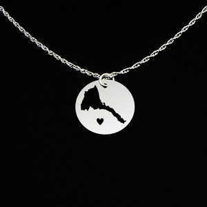 Eritrea Necklace Eritrea Jewelry Eritrea Gift Sterling Silver image 1