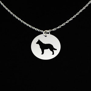 Australian Cattle Dog Necklace, Australian Cattle Dog Jewelry, Australian Cattle Dog Gift, Sterling Silver