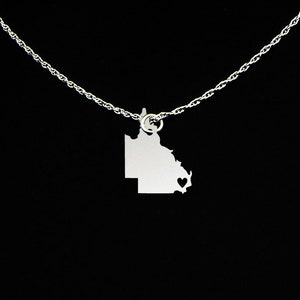 Queensland Necklace Queensland Jewelry Queensland Gift Sterling Silver image 1