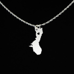 Guam Necklace - Guam Jewelry - Guam Gift - Sterling Silver