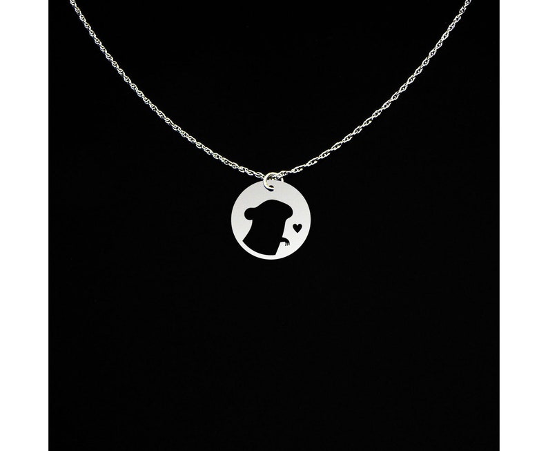 Chinchilla Necklace Chinchilla Gift Chinchilla Jewelry Sterling Silver
