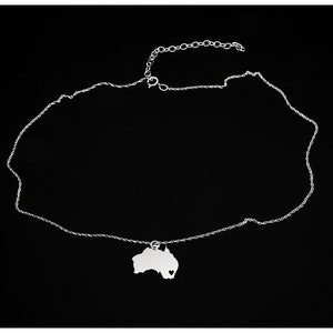 Australia Necklace Australia Jewelry Australia Gift Sterling Silver image 2