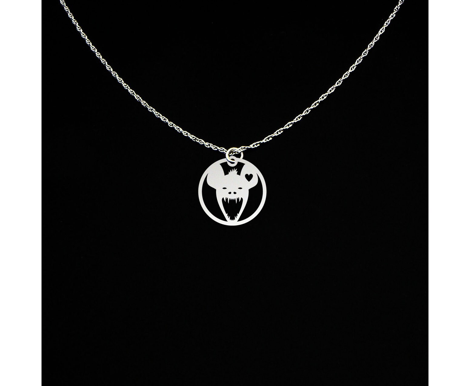 Hyena Necklace Hyena Jewelry Hyena Gift Sterling Silver Etsy