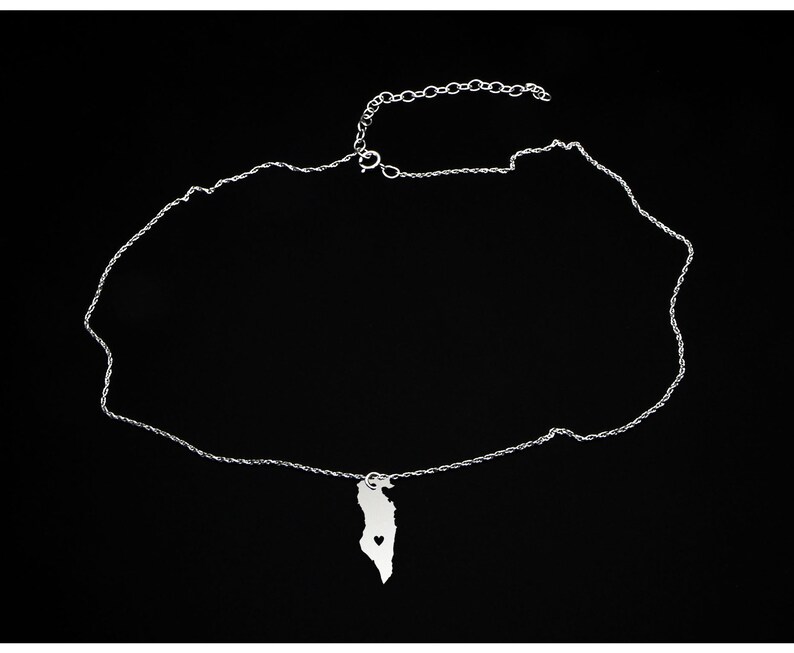 Bahrain Necklace Bahrain Jewelry Bahrain Gift Sterling Etsy