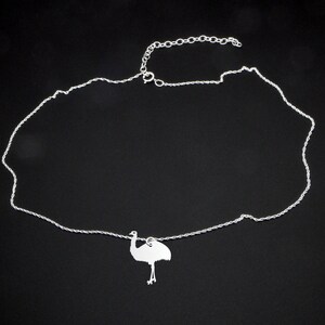 Emu Necklace Emu Jewelry Emu Gift Sterling Silver image 2