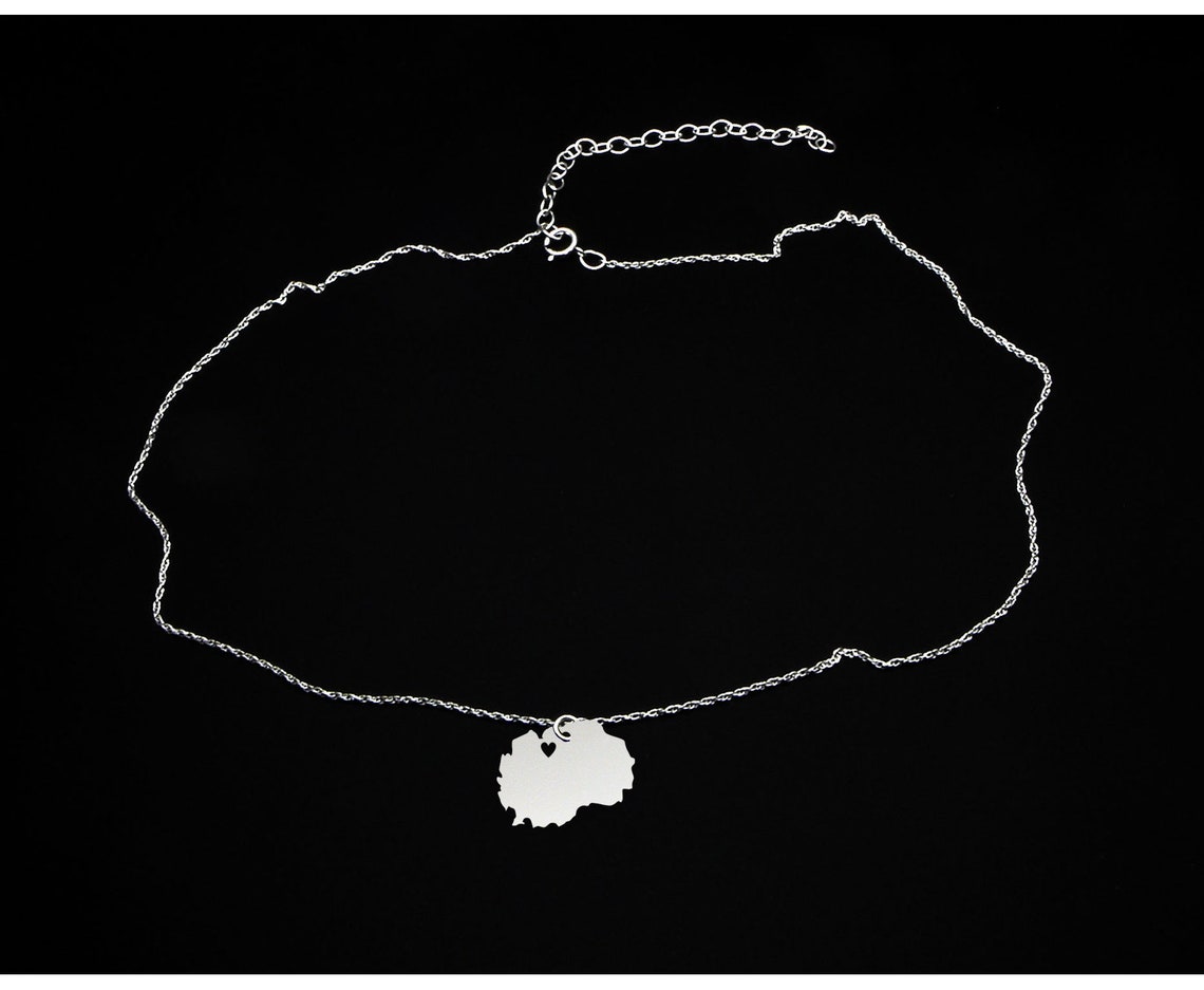 Macedonia Necklace Macedonia Jewelry Macedonia Gift Etsy