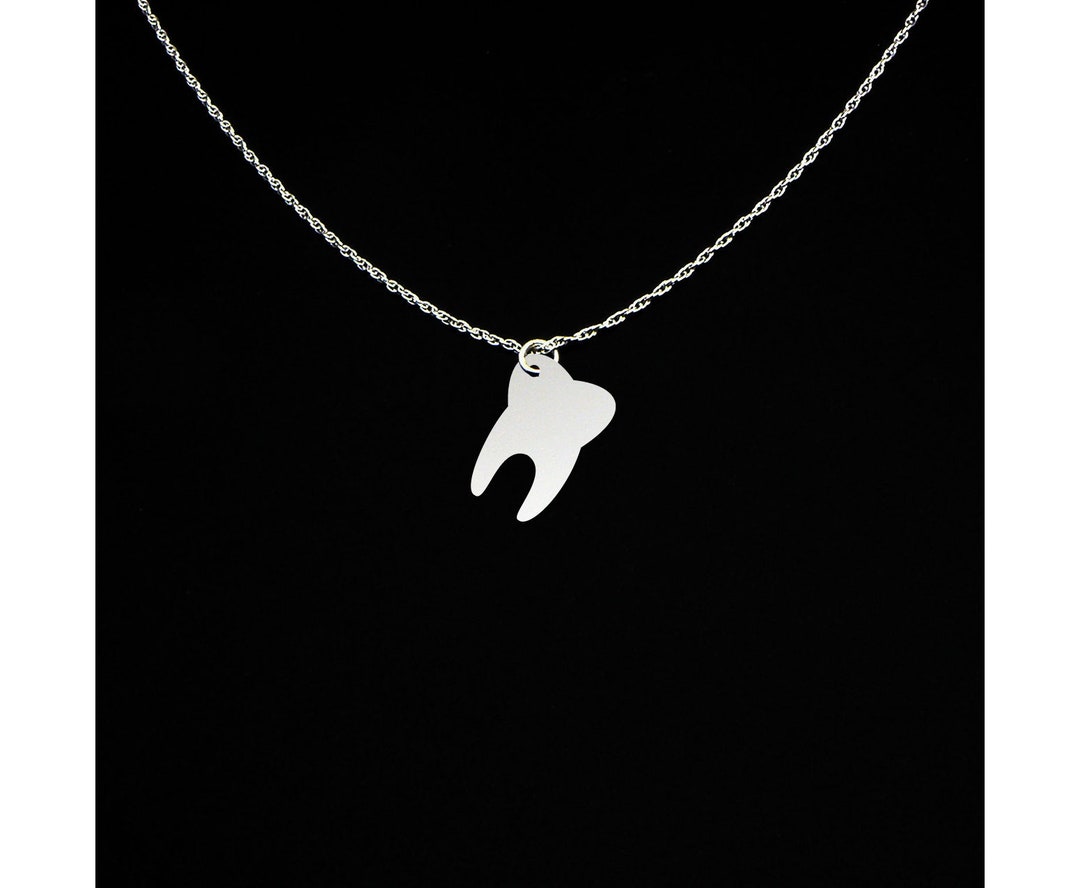 Tooth Necklace Tooth Jewelry Tooth Gift Human Tooth Jewelry Human Tooth