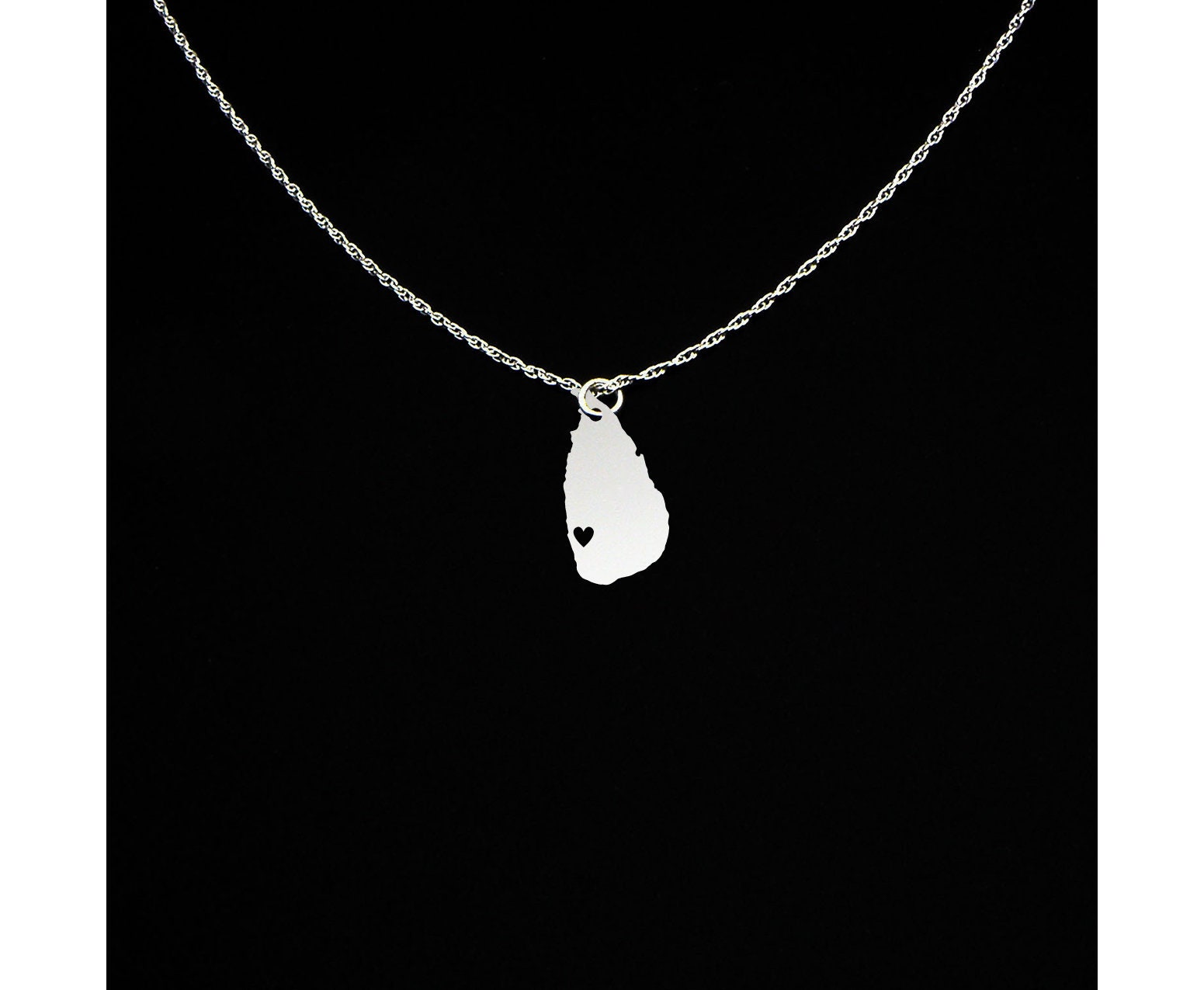 Sri Lanka Necklace Sri Lanka Jewelry Sri Lanka Gift Etsy