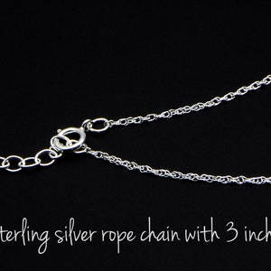 Brazil Necklace Brazil Jewelry Brazil Gift Sterling Silver image 3