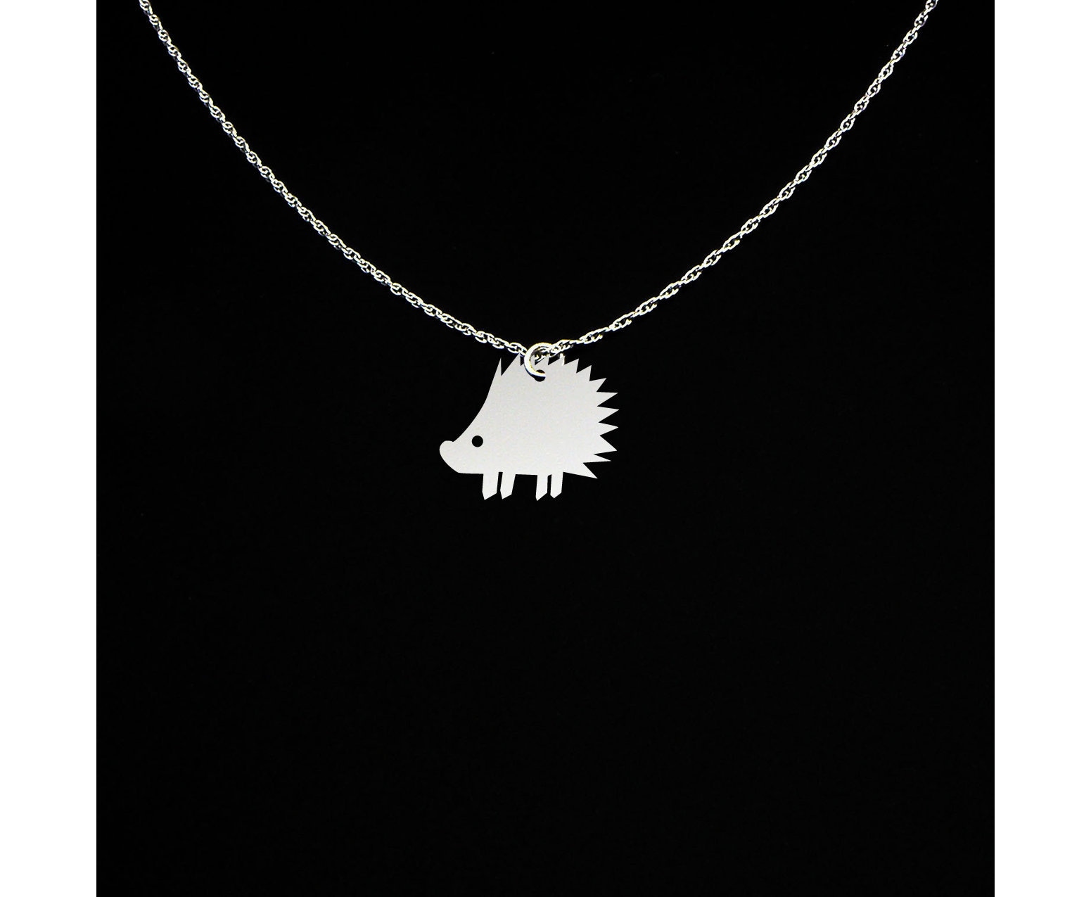 Porcupine quill necklace west - Gem