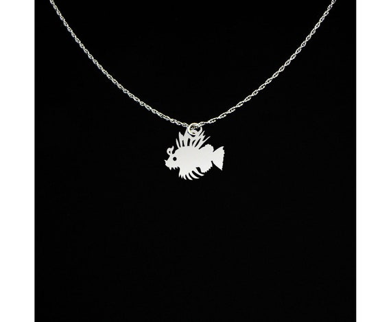 lionfish necklace lionfish jewelry