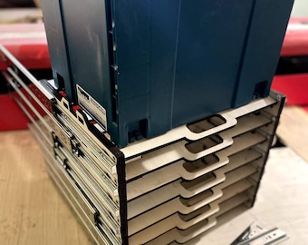 L-BOXX Drawer Full Extension Set of 5 - Flexible & Robust for System Boxes