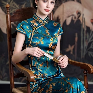 silk dress singapore Boho Queen Silk Wrap Dress
