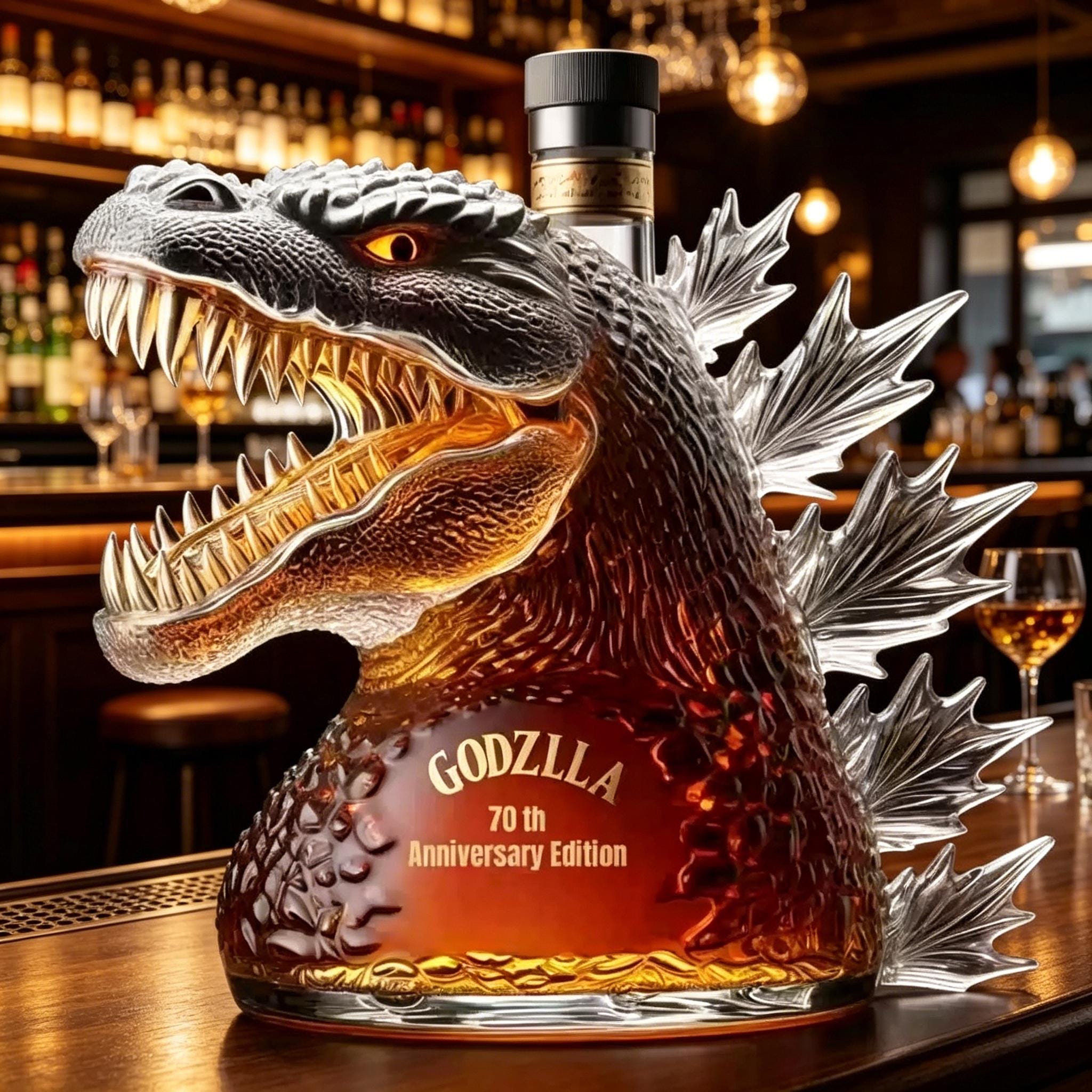 ゴジラ デキャンタ GODZILLA Decanter Godzilla Decanter - Etsy
