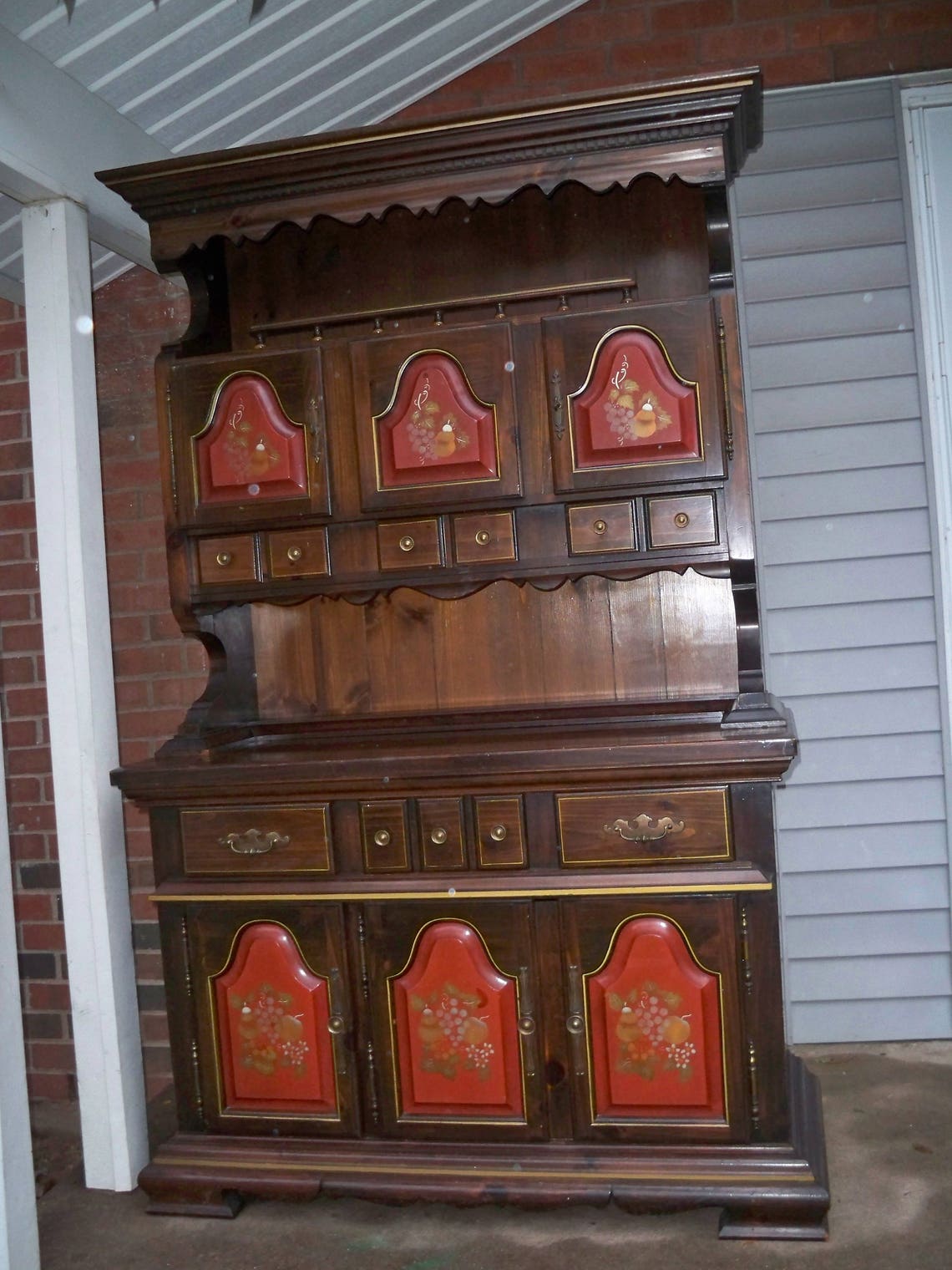 Rare Hutch by Hitchcock Lock 1776 Furniture Company Etsy
