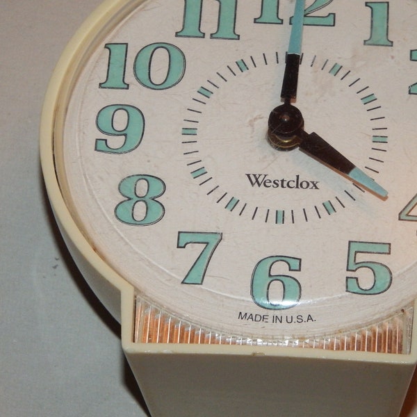 Vintage Westclox Wind Alarm Clock