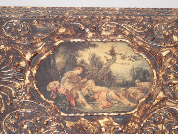 French Antique jewelry box