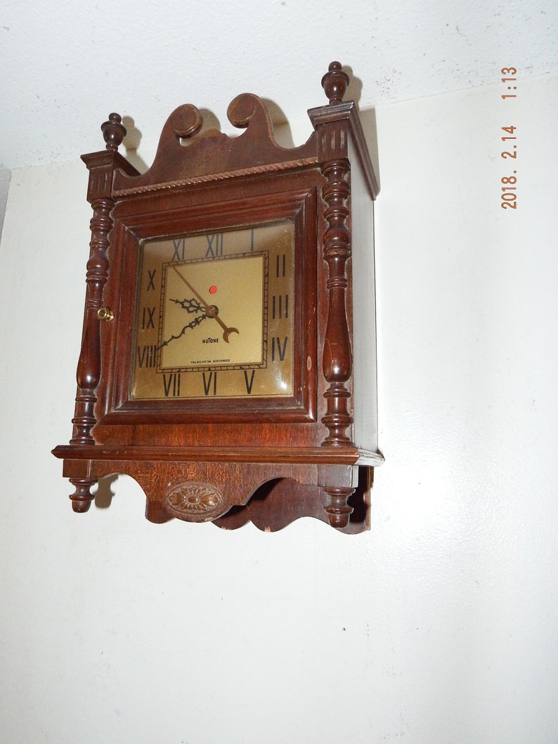 Nutone Doorbell Chime Clock Etsy