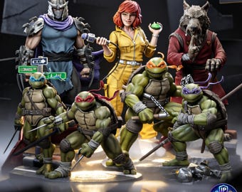 TMNT Classic Box Art Poster - Etsy 日本