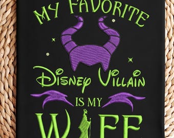 Disney Maleficent Mistress of Evil Embroidered design, Sleeping Beauty Dragon Magic Kingdom Apparel, Disney Trip 2026 Villain Gift