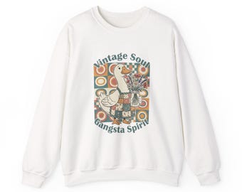 Bluza z okrągłym dekoltem Vintage Soul Gangsta Spirit Goose
