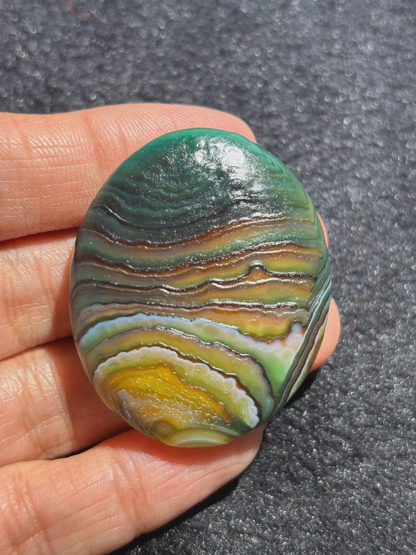 Mongolia Gobi Eye Agate - Etsy