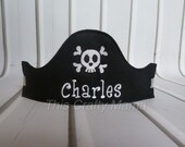 Personalized Felt Pirate Hat