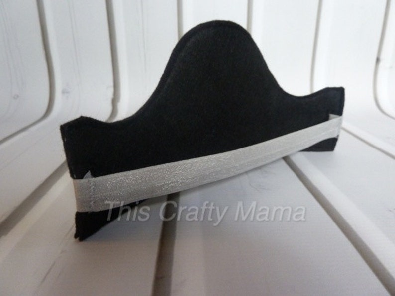 Personalized Felt Pirate Hat image 4