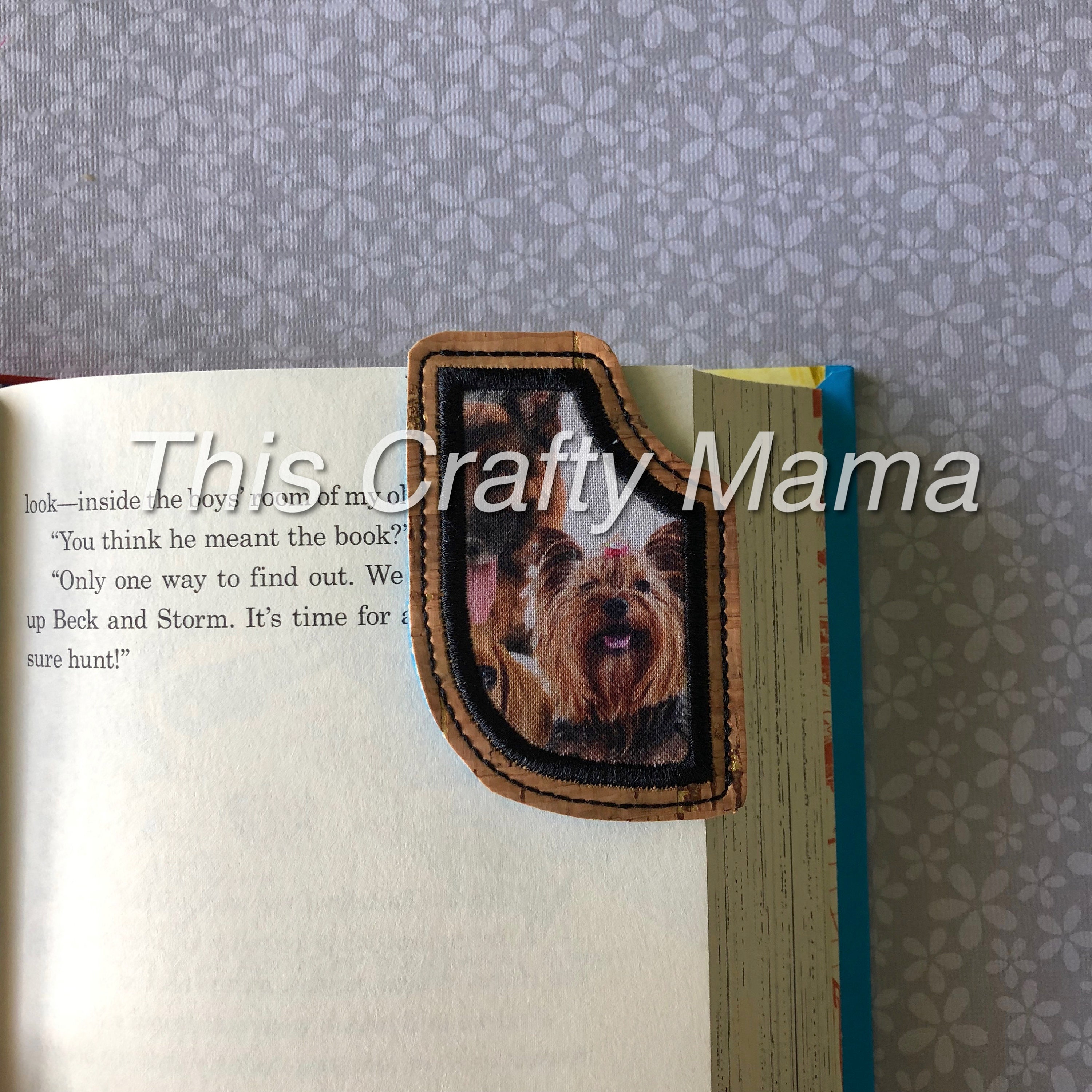 Dog Corner Bookmark - Etsy