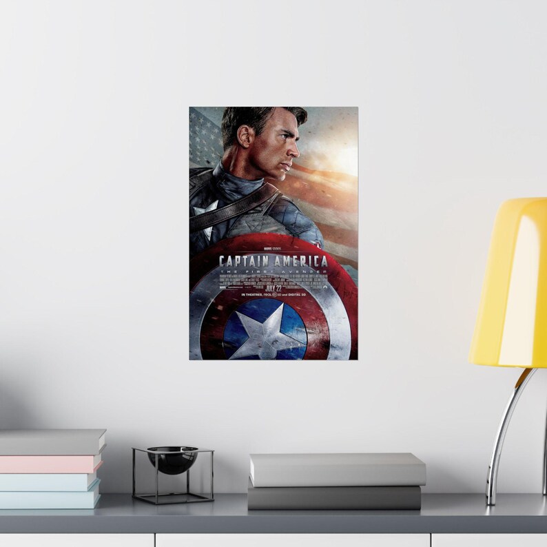 Captain America The First Avenger / Premium Matte vertical poster image 2