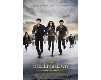 Twilight Breaking Dawn Part 2 / Premium Matte vertical poster