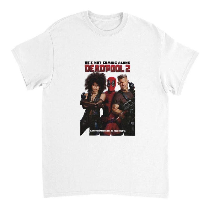 Deadpool 2 Movie Poster T-Shirt: Unleash Your Inner Anti-Hero in Black or White White