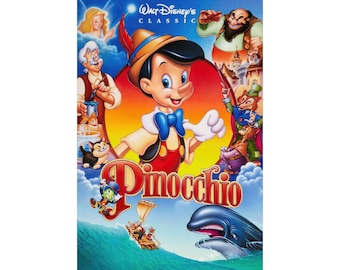 Pinocchio (Original) / Premium Matte vertical poster