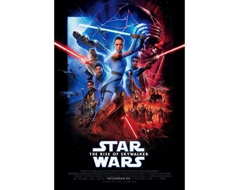 Star Wars The Rise Of Skywalker / Premium Matte vertical poster