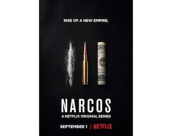 Narcos (Netflix) / Premium Matte vertical poster