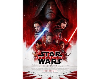 Star Wars The Last Jedi / Premium Matte vertical poster