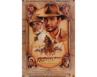 Indiana Jones And The Last Crusade / Premium Matte vertical poster