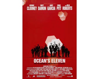 Ocean's Eleven / Premium Matte vertical poster