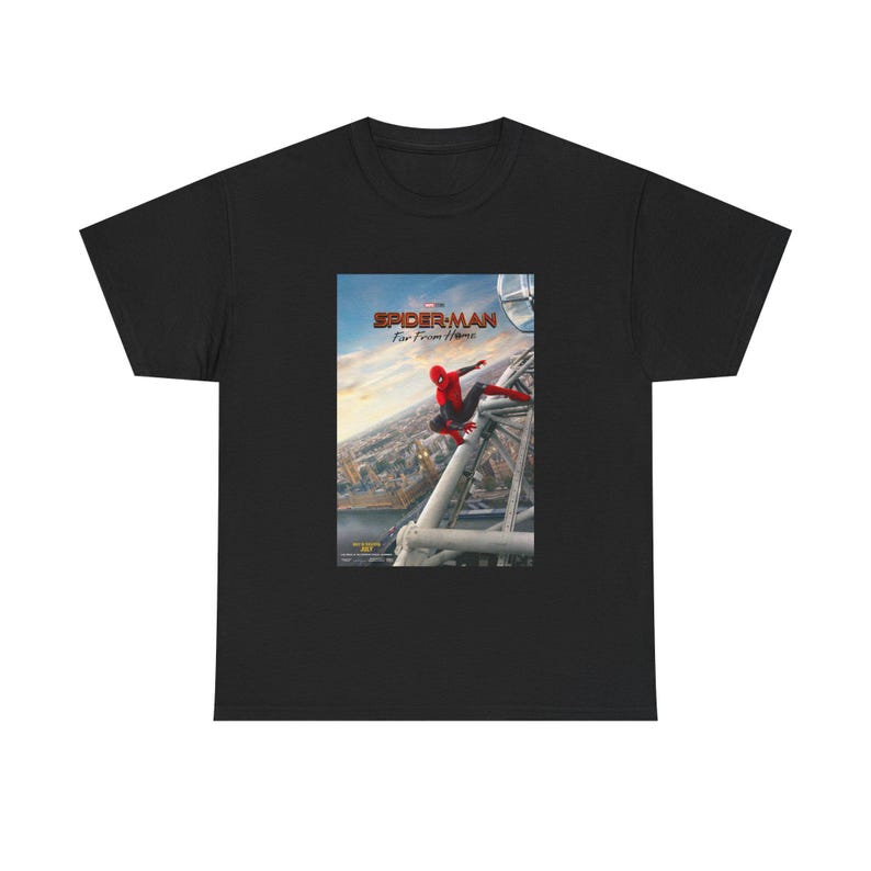 Spiderman Far From Home / Premium uniseks T-shirt afbeelding 1