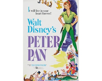 Peter Pan (Original) / Premium Matte vertical poster