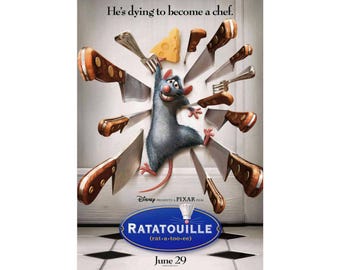 Ratatouille / Premium Matte vertical poster