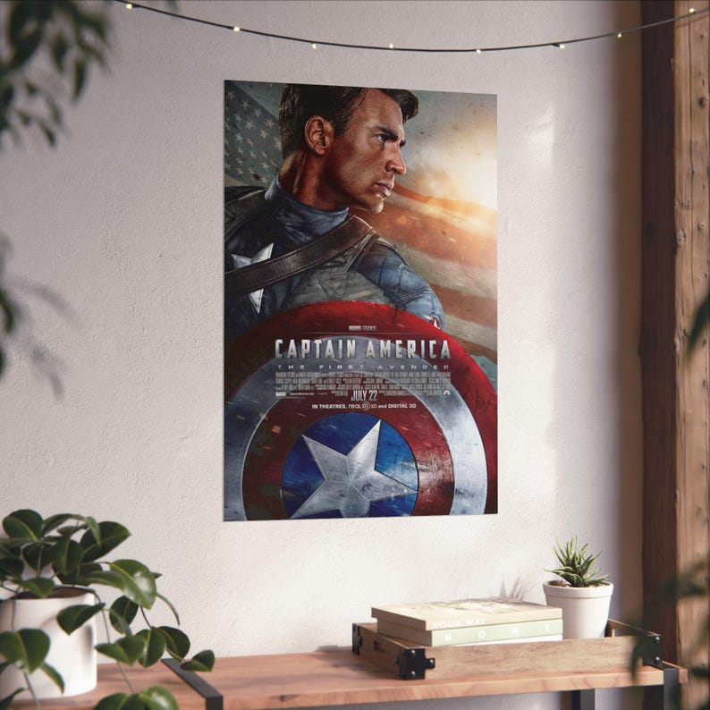 Captain America The First Avenger / Premium Matte vertical poster image 3
