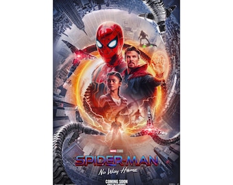 Spiderman No Way Home / Premium Matte vertical poster