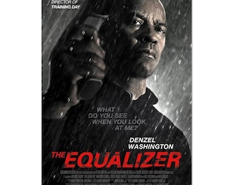 The Equalizer Movie Poster - Gritty, Action-Packed Cinematic Art for Your Wall