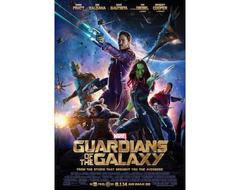 Guardians Of The Galaxy / Premium Matte vertical poster