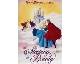 Sleeping Beauty (Original) / Premium Matte vertical poster