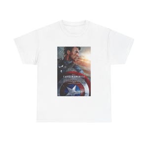 Captain America The First Avenger / Premium Unisex T-shirt image 2