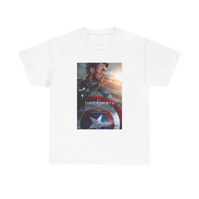 Captain America The First Avenger / Premium Unisex T-shirt image 2